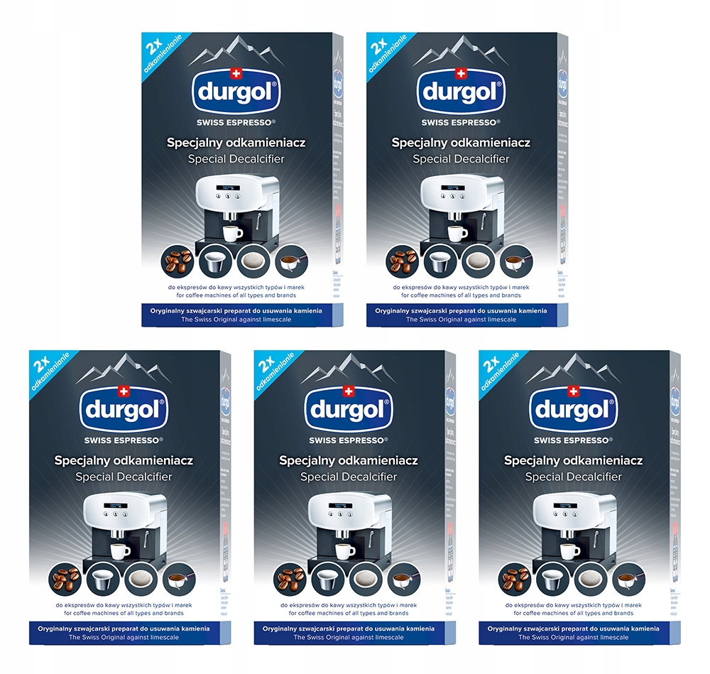 Durgol odkamieniacz do ekspresu 10x125ml