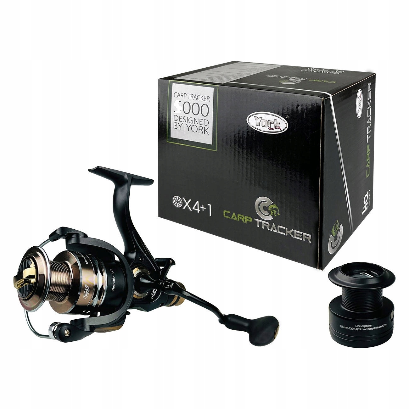 Kołowrotek York Carp Tracker 4000 Fr