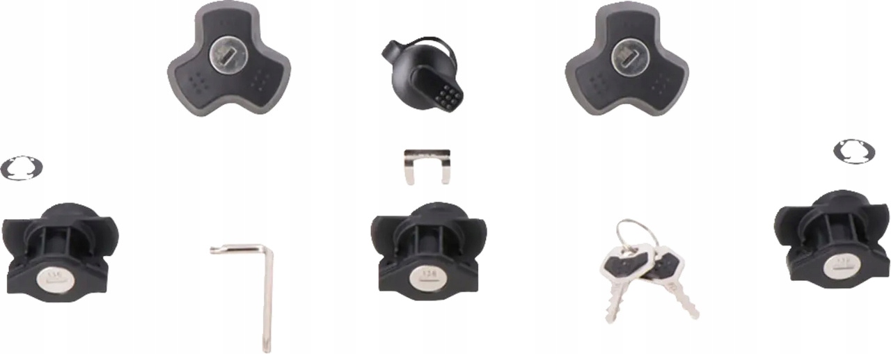 Protikrádežový zámok Pro pre stojany Sw-motech Hard Case Dusc Lock Set