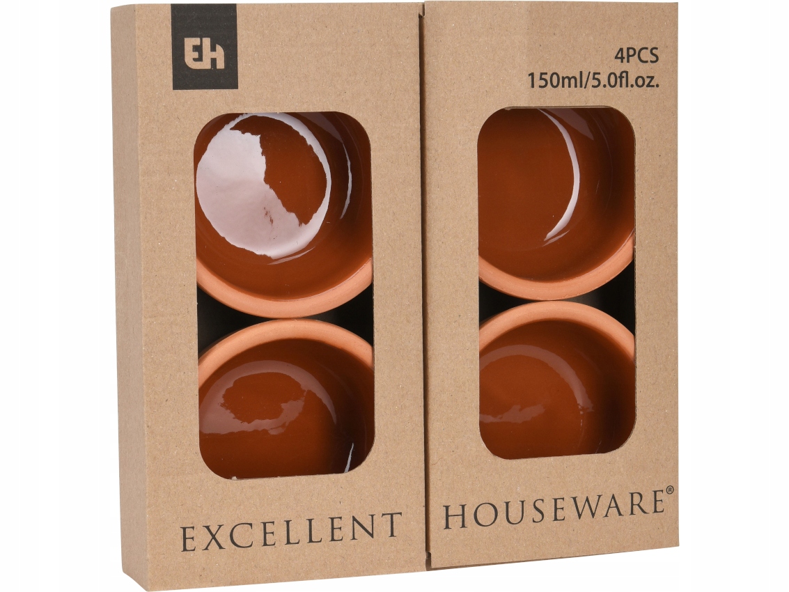 Miseczka Kokilka DO ZAPIEKANIA 10x4cm 150ml - 4 sztuki Marka Exellent Houseware