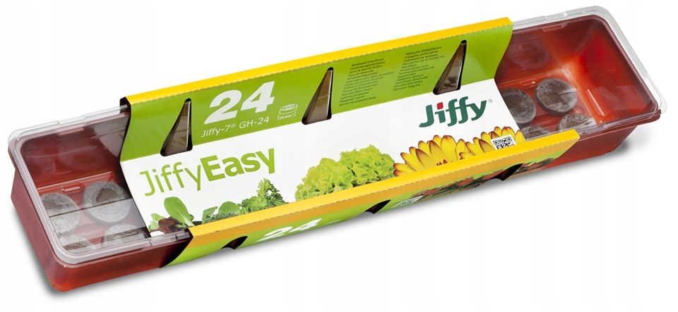 

Jiffy Easy zestaw do wysiewu propagator 24 krążki
