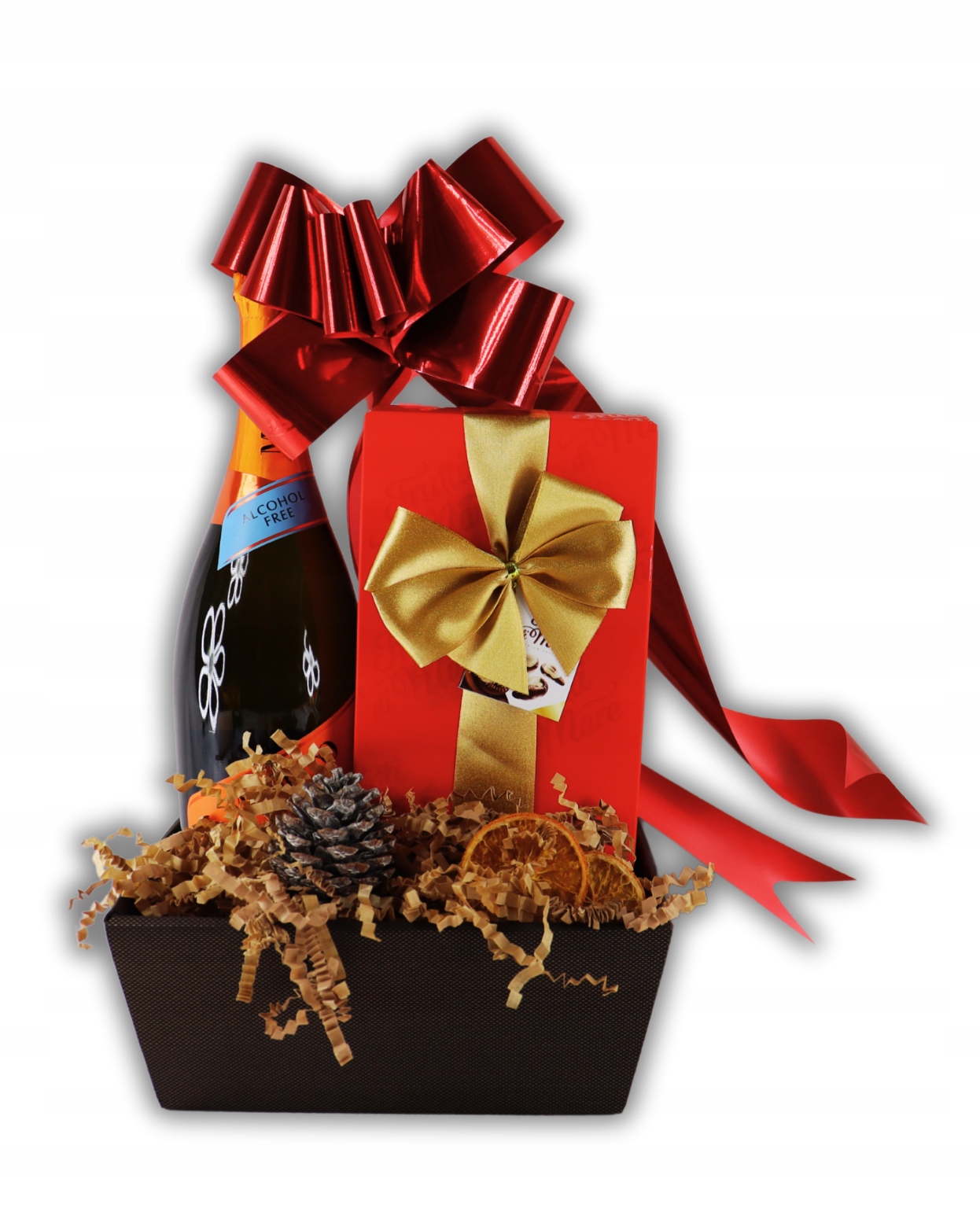 Levně Dárkový koš Kouzlo Vánoc Koše Narozeniny Jmeniny Svatba Firemní dárky