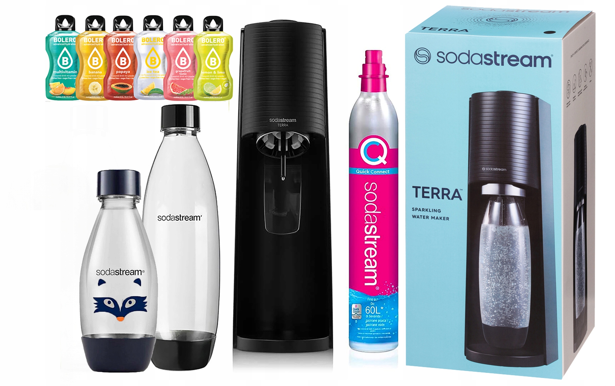 Sodastream Terra Výrobník Sody – rodinný výrobník plynování vody Max