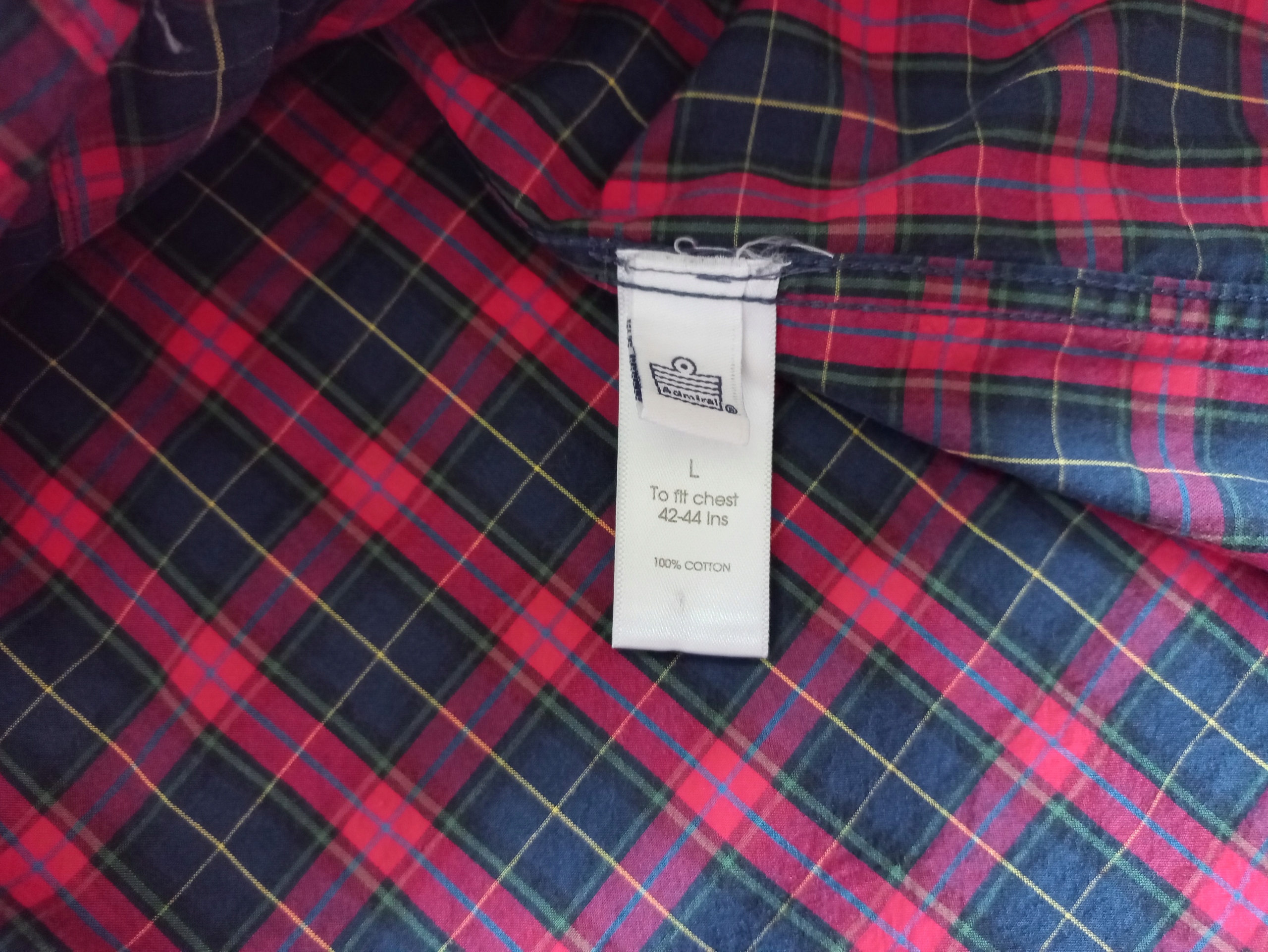 ADMIRAL koszula w kratkę M / L Kolekcja 1