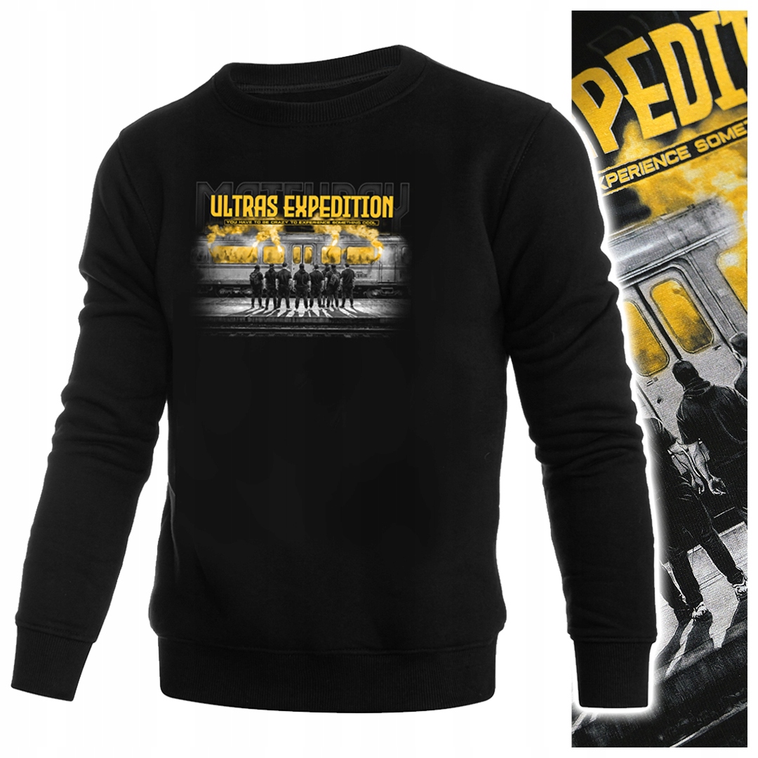 Pánská mikina klasická Extreme Adrenaline Kibicowska Ultras Expedition 4XL