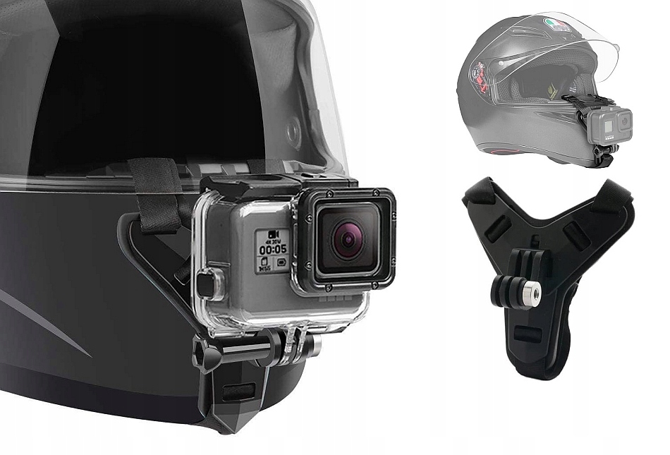 

Mocowanie Do Kasku Uchwyt Na Kask Do Kamer Gopro