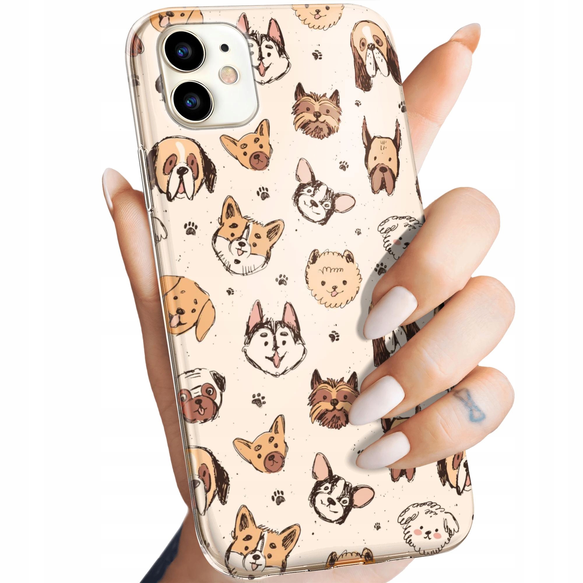 

Etui do Iphone 11 Psy obudowa