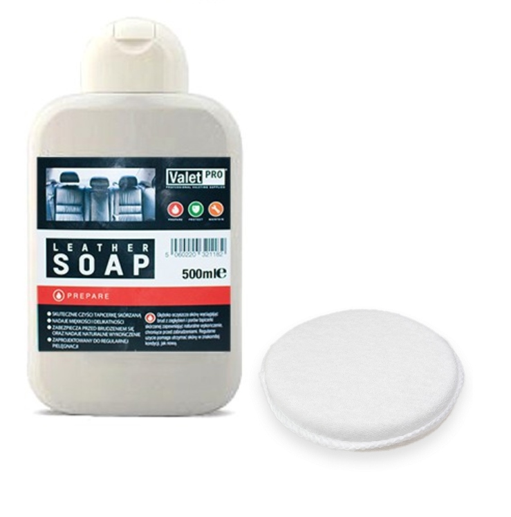 

ValetPro Leather Soap 500ml aplikator