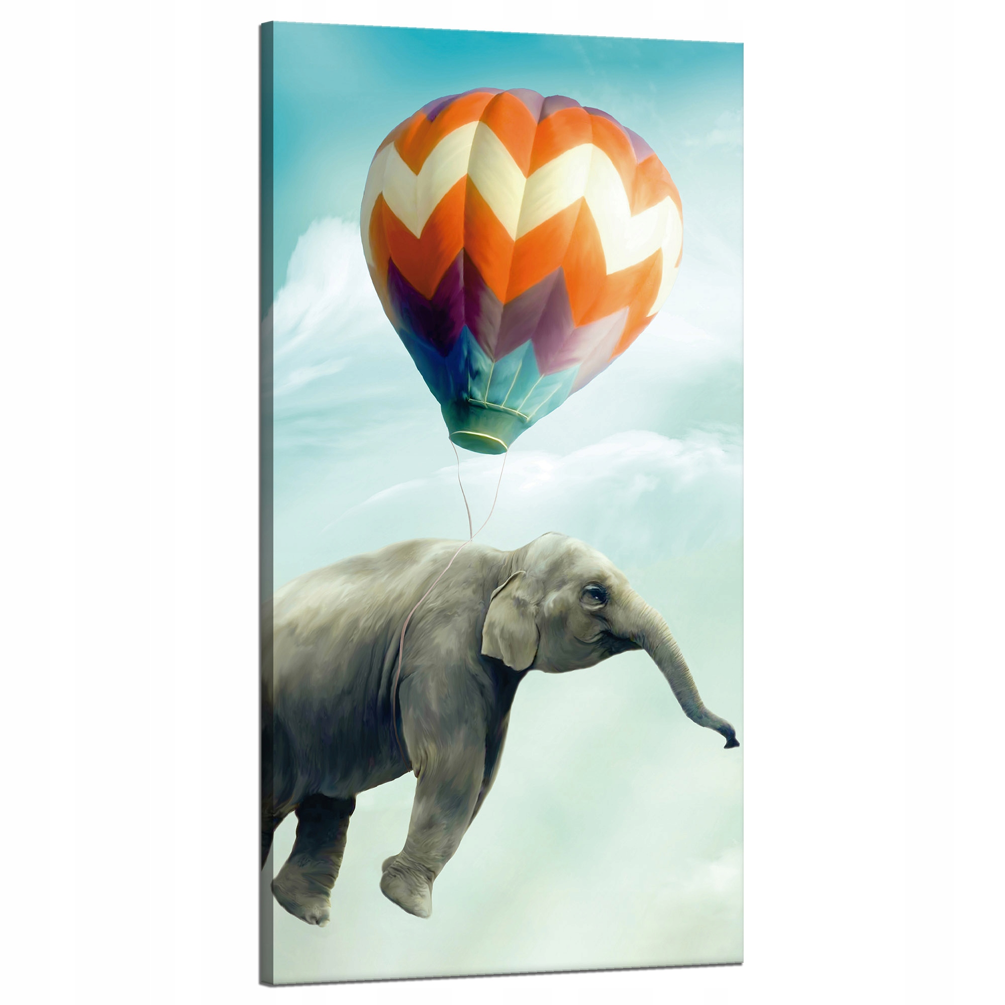 Obraz na plátně Abstrakce Létající slon Umění 60x120 cm