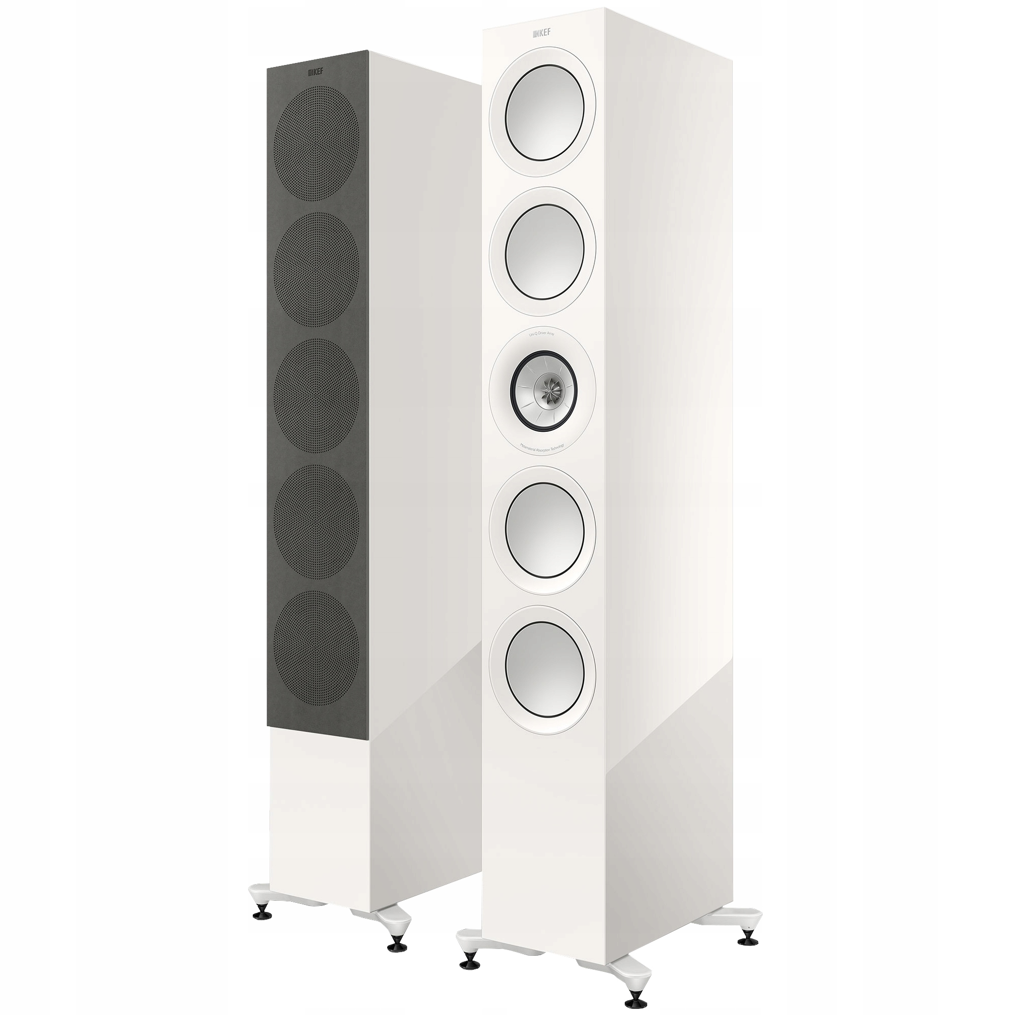 Kef R11 Meta White Gloss Kolumny podłogowe Para Autoryzowany Dealer