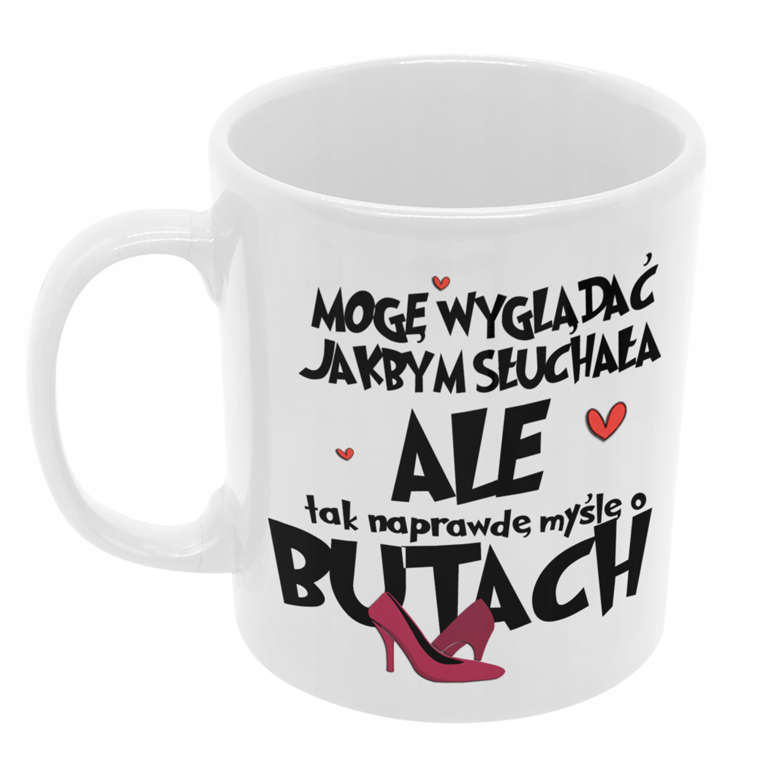 

Kubek Buty Zakupy dla żony dziewczyny Dla Niej