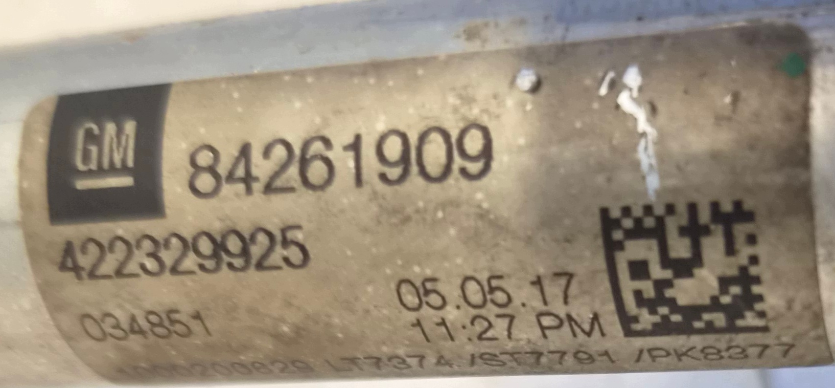 hadice klimatizaci OPEL INSIGNIA B 84261909