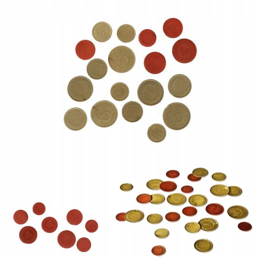 GRA ZŁOTÓWKI monety PIENIĄDZE bilon MONETY Alexander NAUKA PRZEZ ZABAWĘ Marka Pozostałe