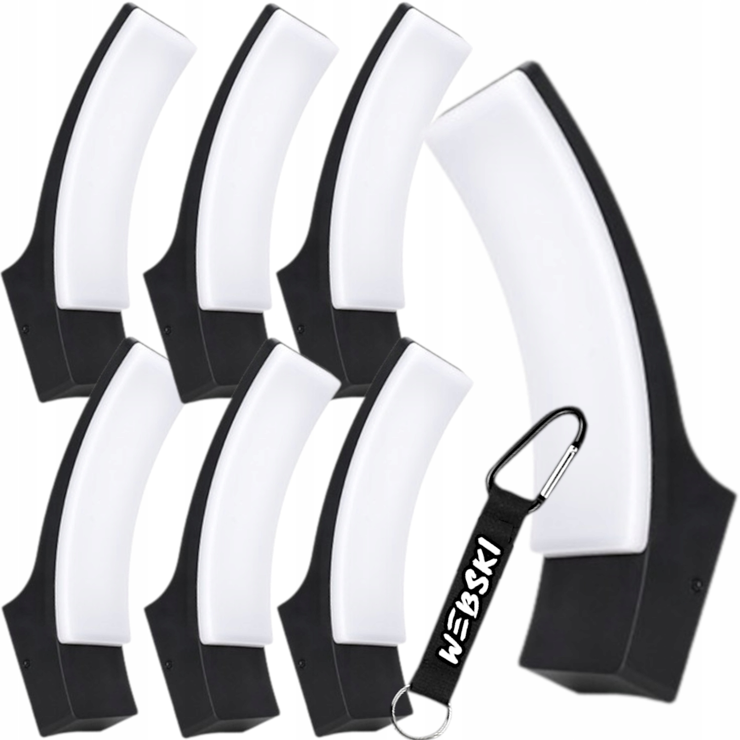 7x Lampa Led nástěnné svítidlo 12W IP65 Venkovní lampa na zeď Fasáda