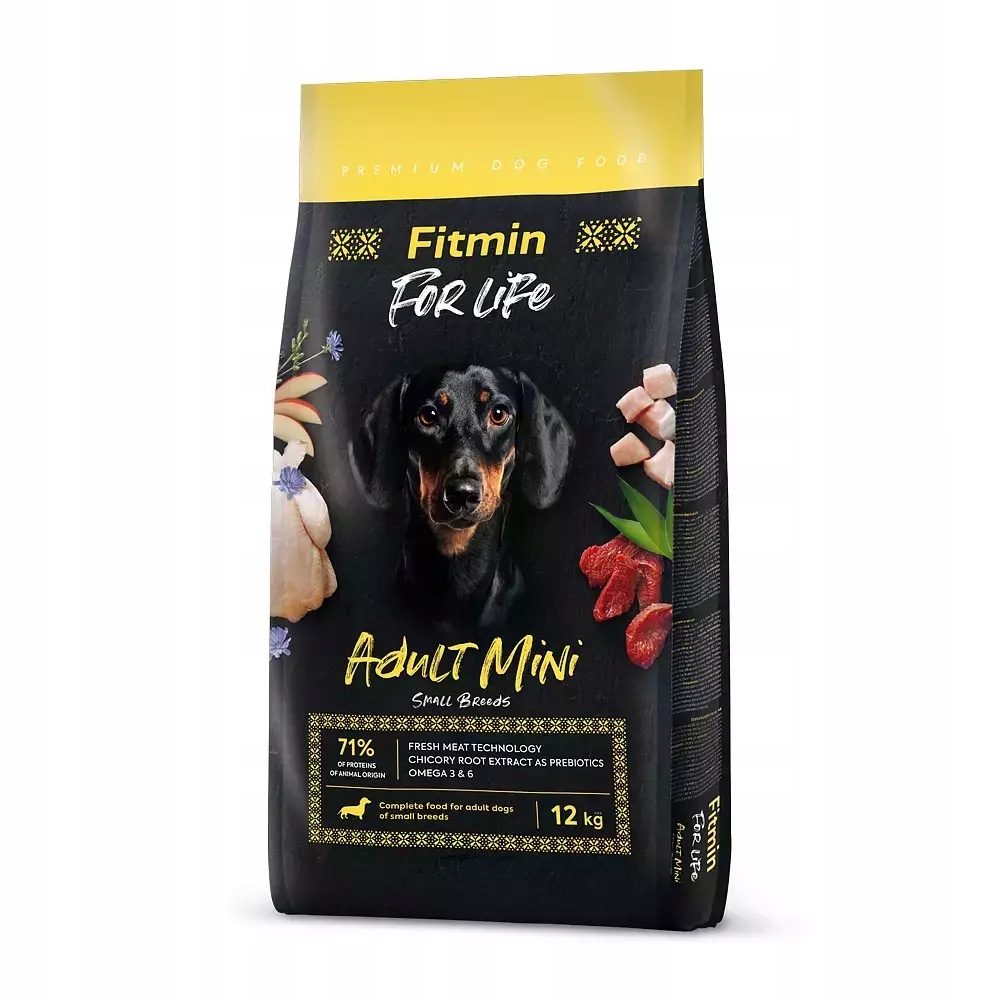 Levně Fitmin Dog for Life Adult mini krmivo pro malé psy 12 kg