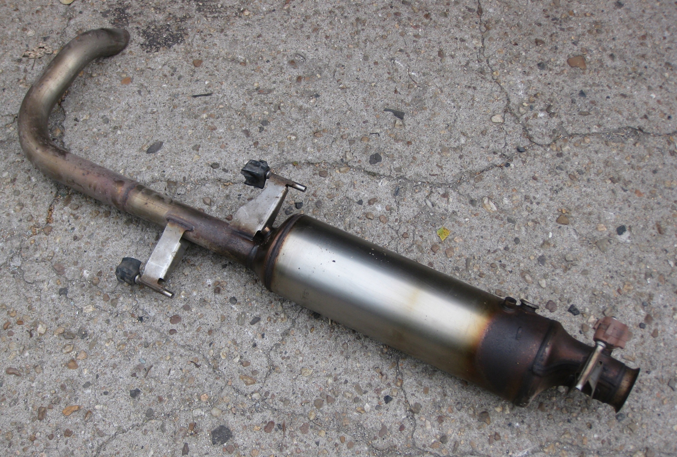 RENAULT MASTER III LIFT 2.3DCI TLUMIK catalyst DPF exhaust pipe 201005105R