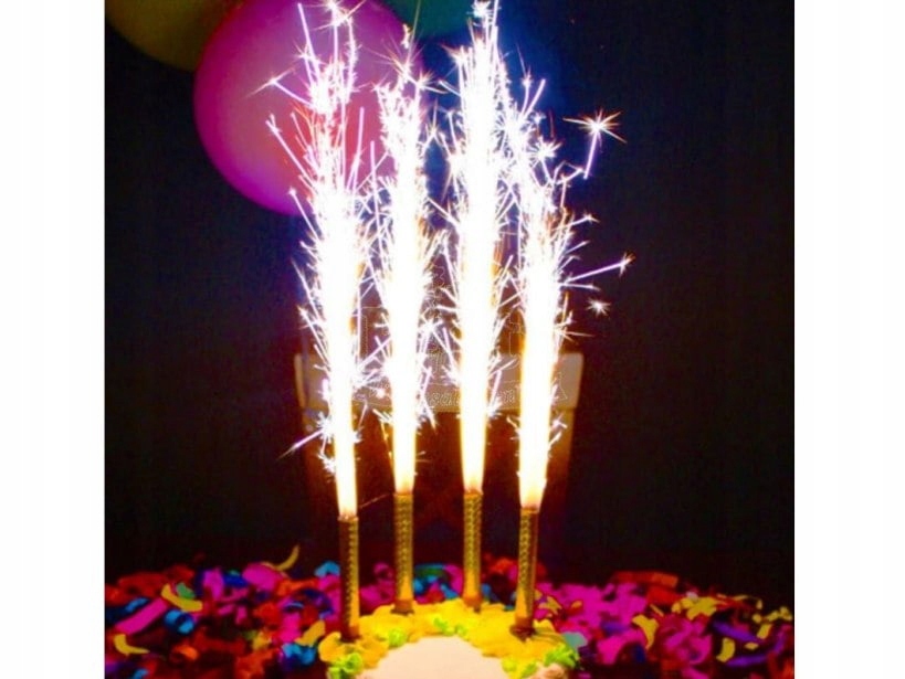 Fontanna tortowa RACA na TORT 18 cm, 1 szt świeca Marka PartyPro