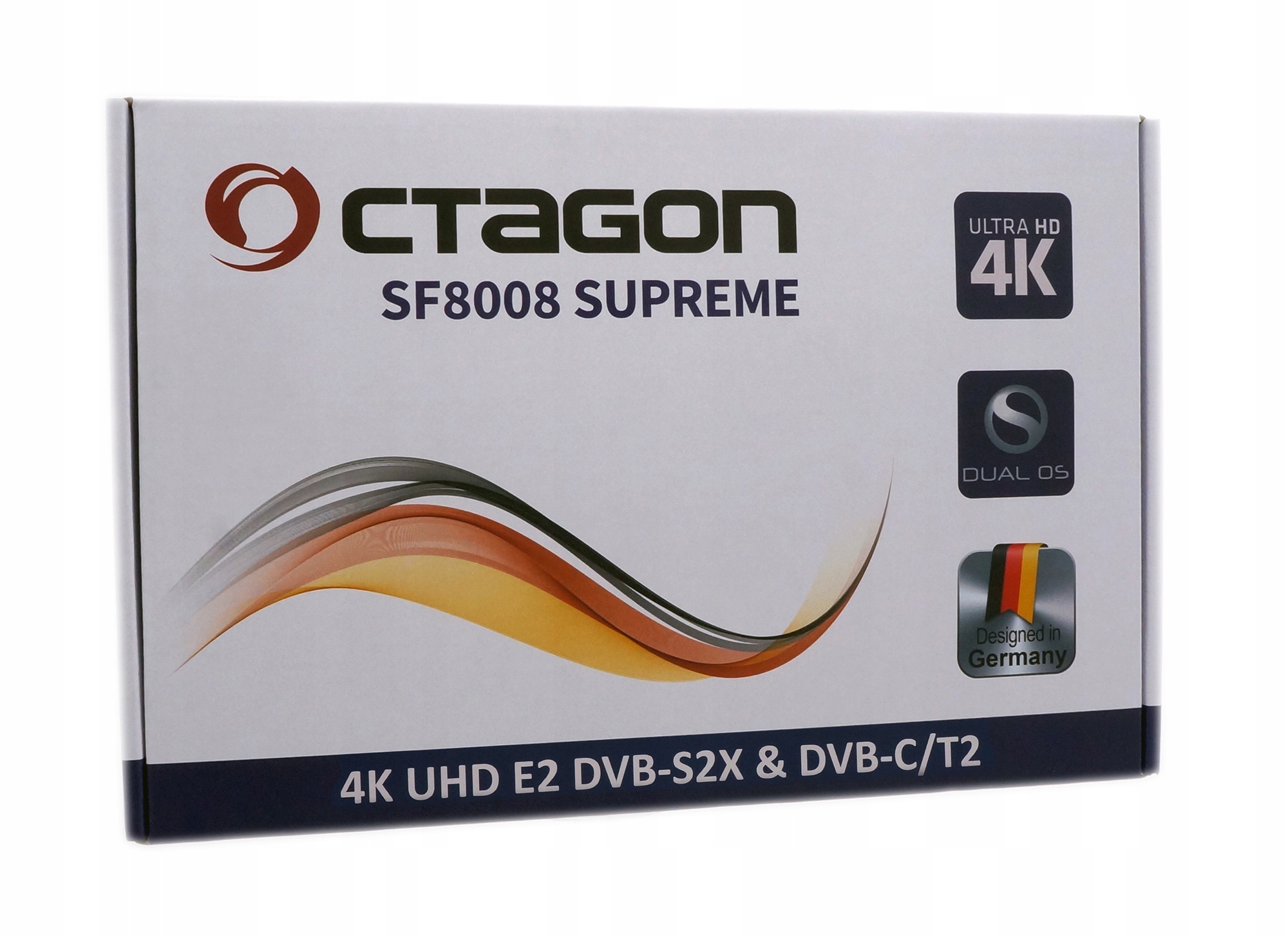 Octagon SF8008 Supreme Combo 4K 1xDVB-S2X 1xDVB-T2/C Linux E2