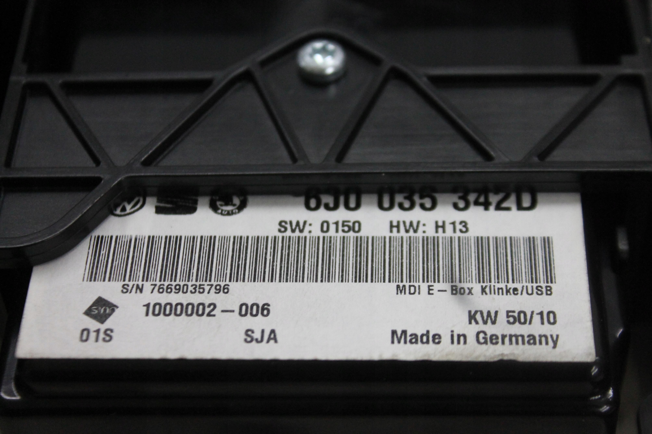 module control unit USB 6J0035342D SEAT ALTEA XL LIFT 09-15
