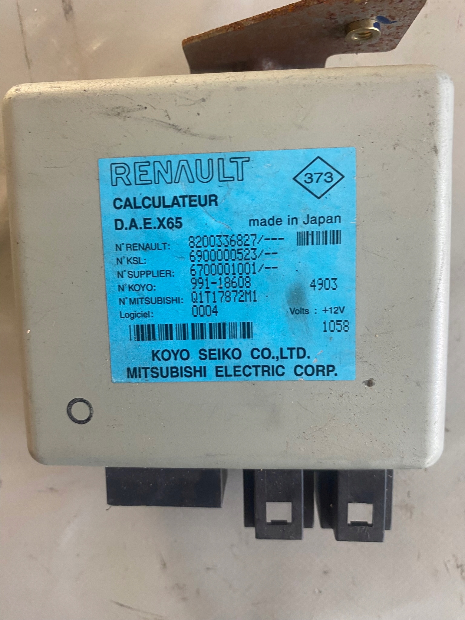 CLIO II STEROWNIK MODUŁ WSPOMAGANIA 8200336827