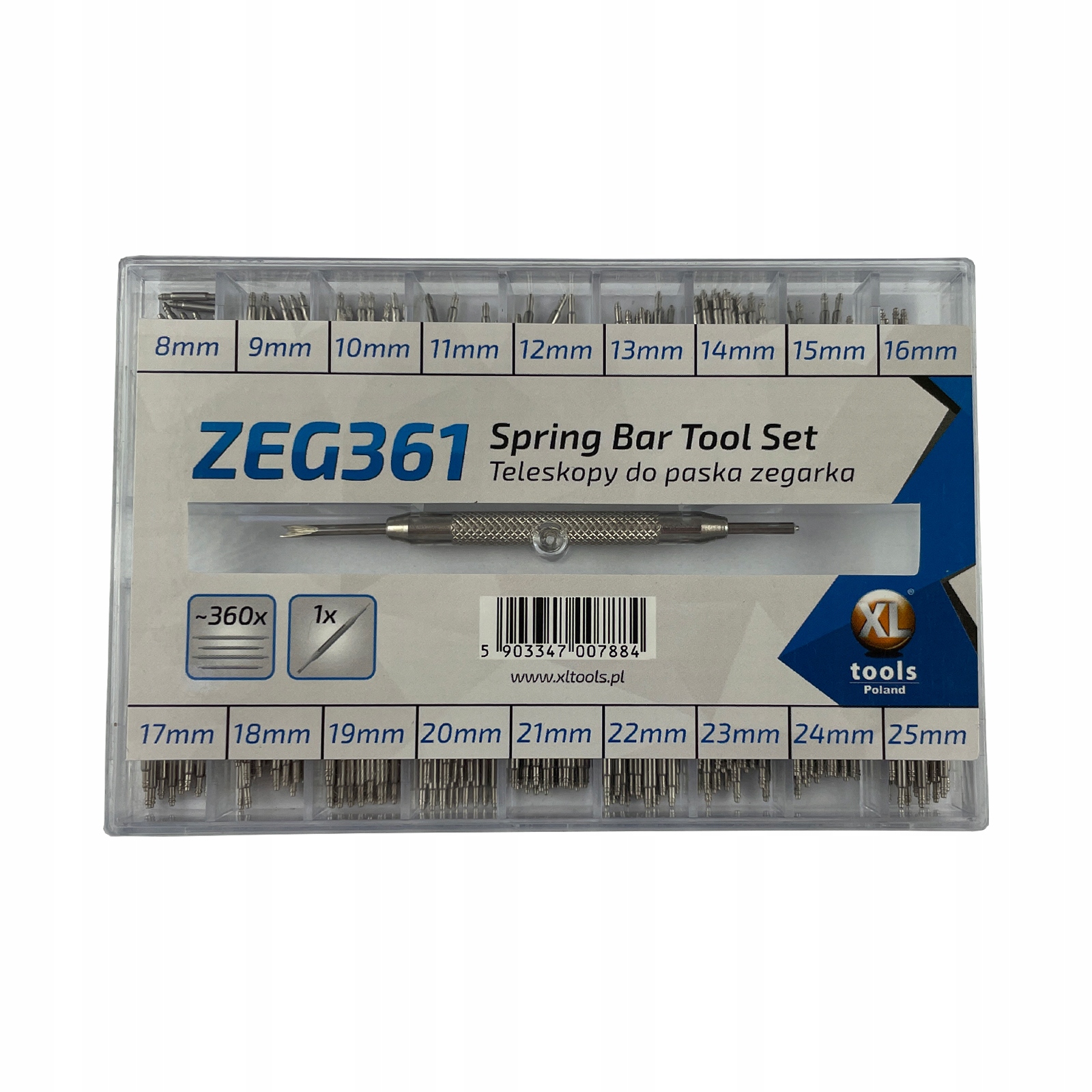 Teleskopy do paska zegarka 360szt + narzędzie Model inny