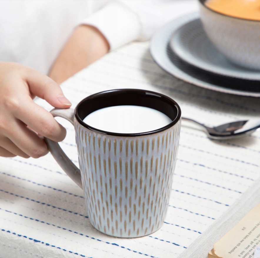 Zastawa obiadowa Vancasso PLUVO 16szt/ 4 osób Linia LENTO