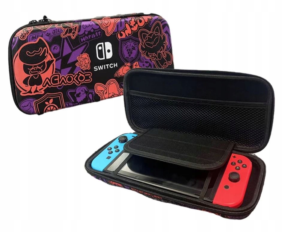 Etui pokrowiec PREMIUM Nintendo Switch / Switch OLED POKEMON SCARLET VIOLET