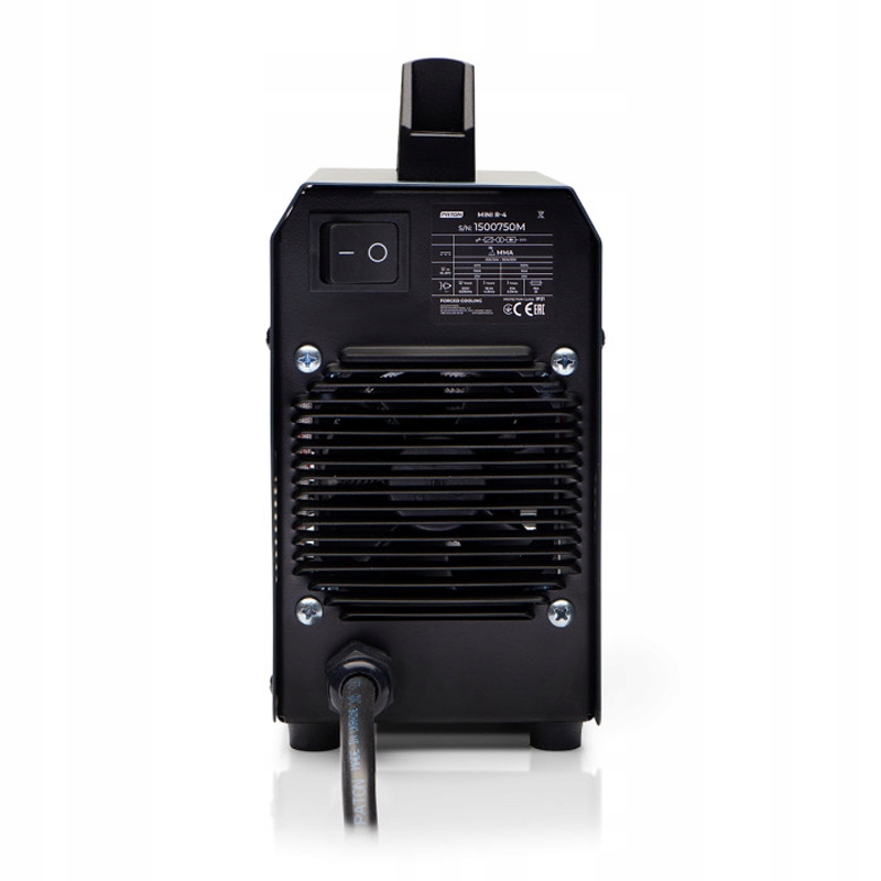 Зварювальний апарат PATON MINI 150A MMA з інверторним електродом, споживана потужність 5 кВА