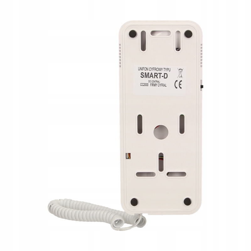 Unifon do instalacji cyfrowych SMART D, CYFRAL Typ domofonu Przewodowy