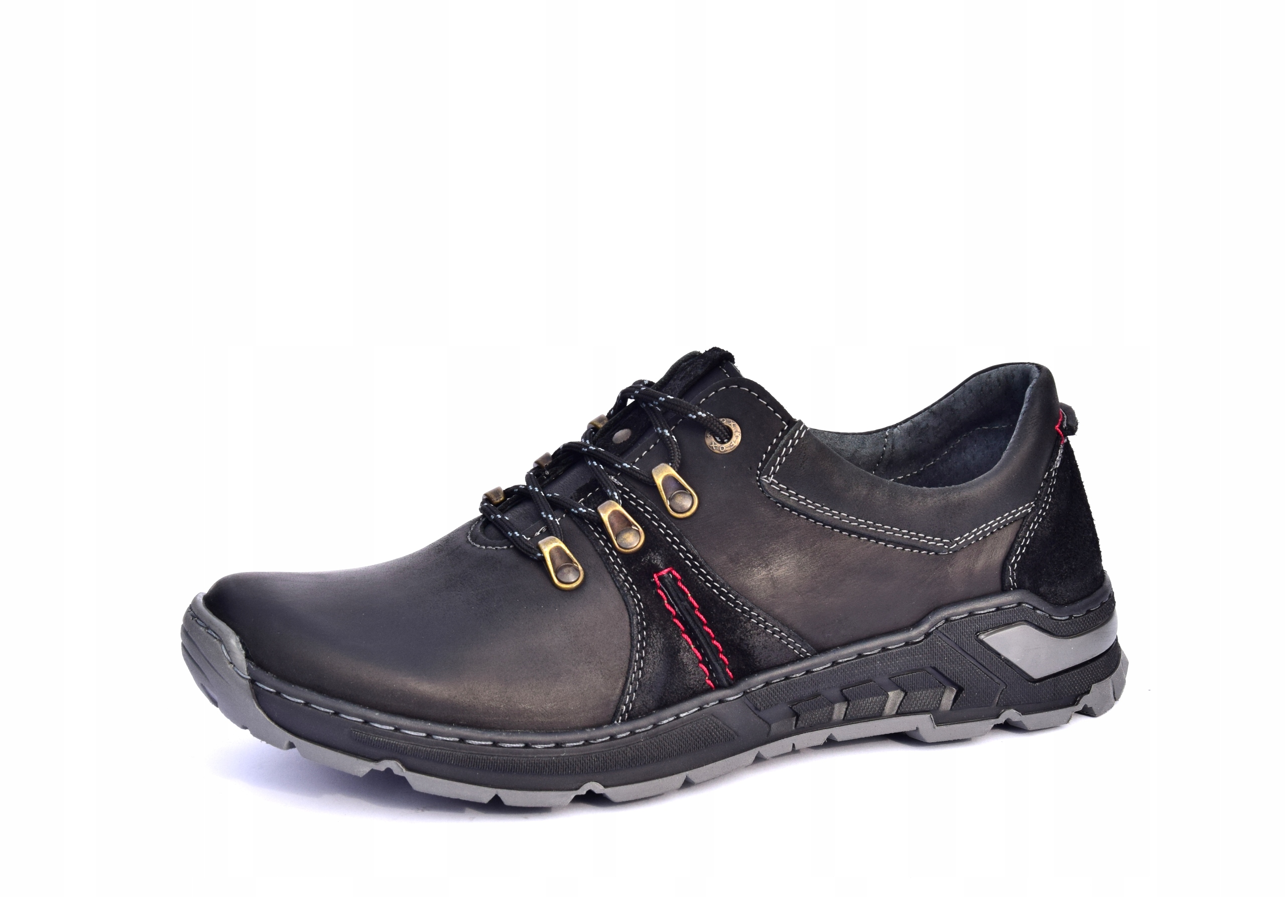 

Buty skórzane trekkingowe obuwie polskie 0242