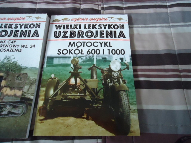 Wielki Leksykon Uzbrojenia Motocykl Sokół 600 i 1000