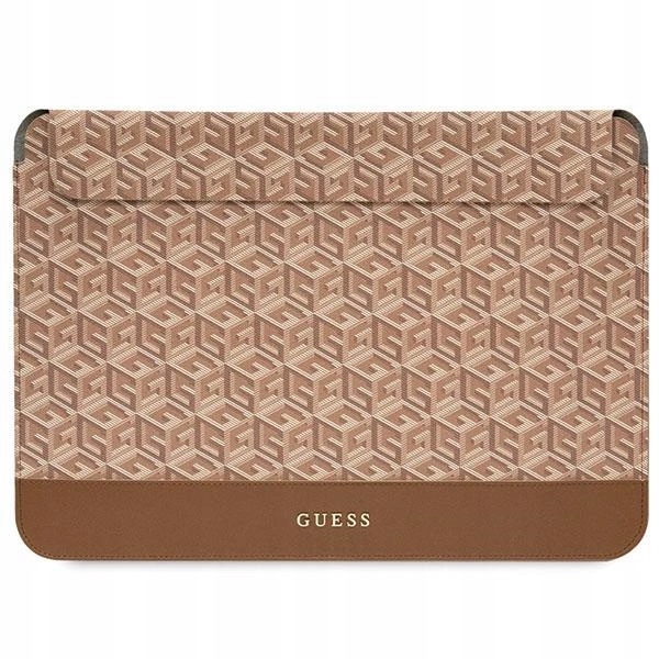 Guess Puzdro GUCS14HGCFSEW 14 Palcový Obal Na Tablet So Vzorom Stripes
