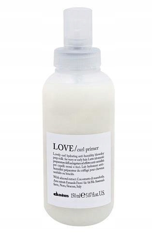 Davines Love Curl Primer Mleczko Podkreślające Skręt Włosów, Chroni, 150ml-Zdjęcie-0