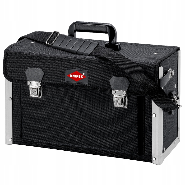 Walizka Narzędziowa dla Elektryka 23 elementów Robokop KNIPEX 00 21 02 LE Rodzaj zapięcia zapięcie zewnętrzne na zatrzask