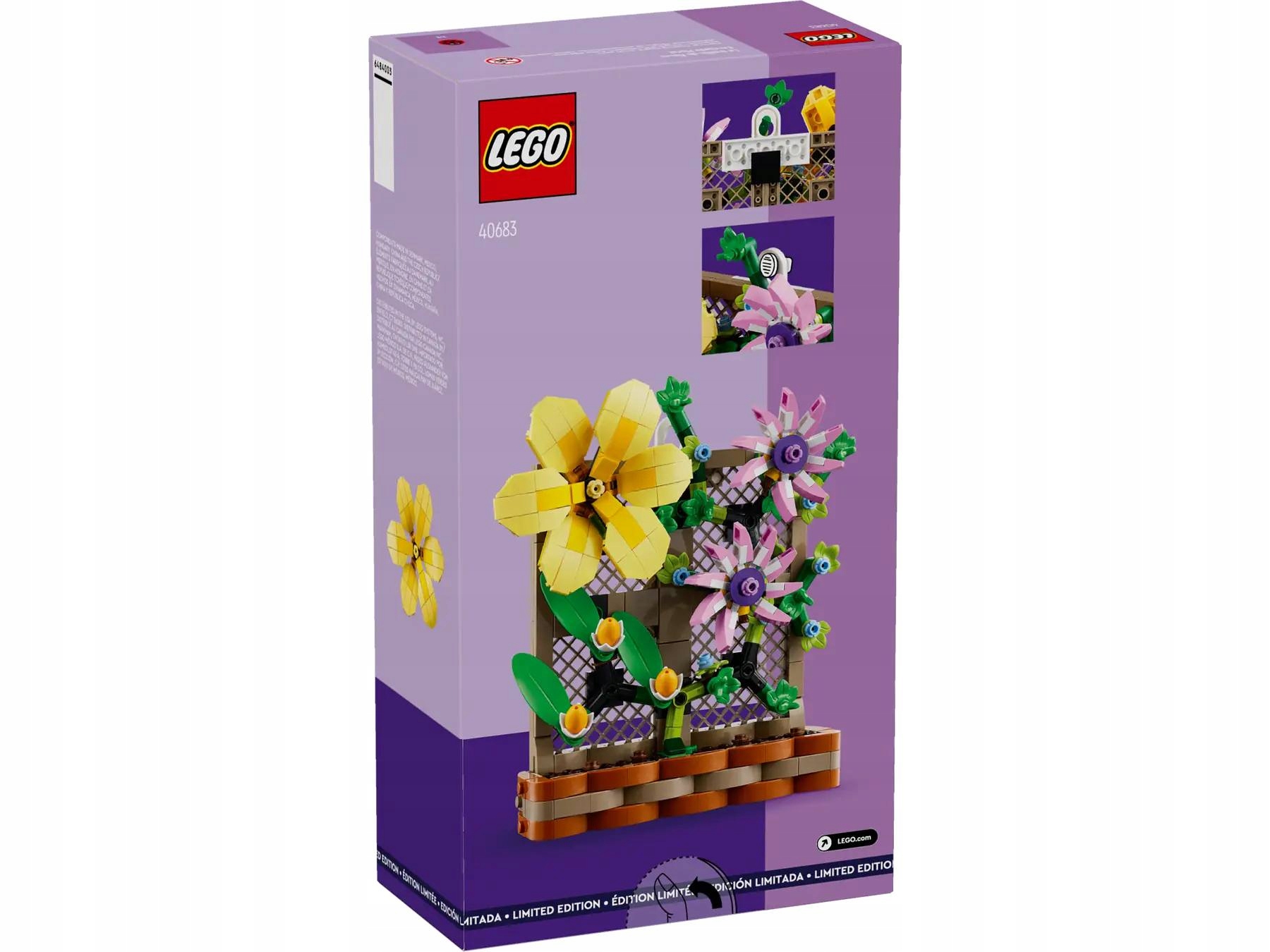 LEGO 40683 Kompozycja kwiatowa na kratce ala Doniczka