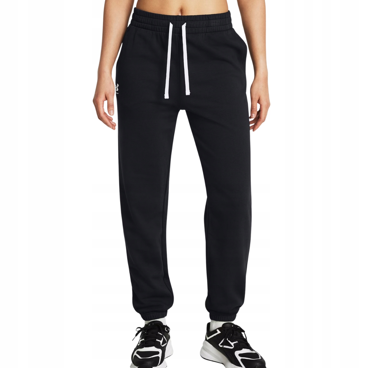Dámské kalhoty Under Armour Rival Terry Jogger černé vel. M