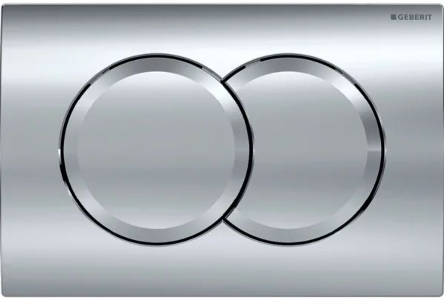 Přední krytka tlačítka Geberit Delta 01 115107211 chrom lesk