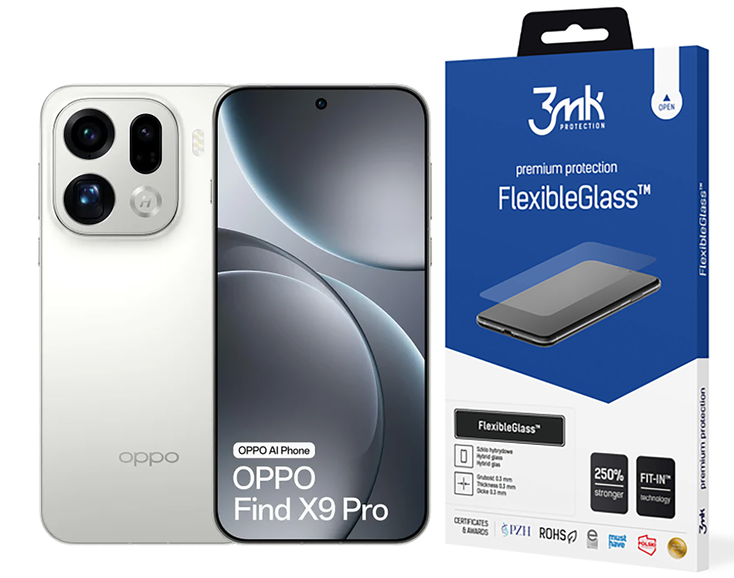 3MK Sklo Flexibleglass pro Oppo Find X9 Pro