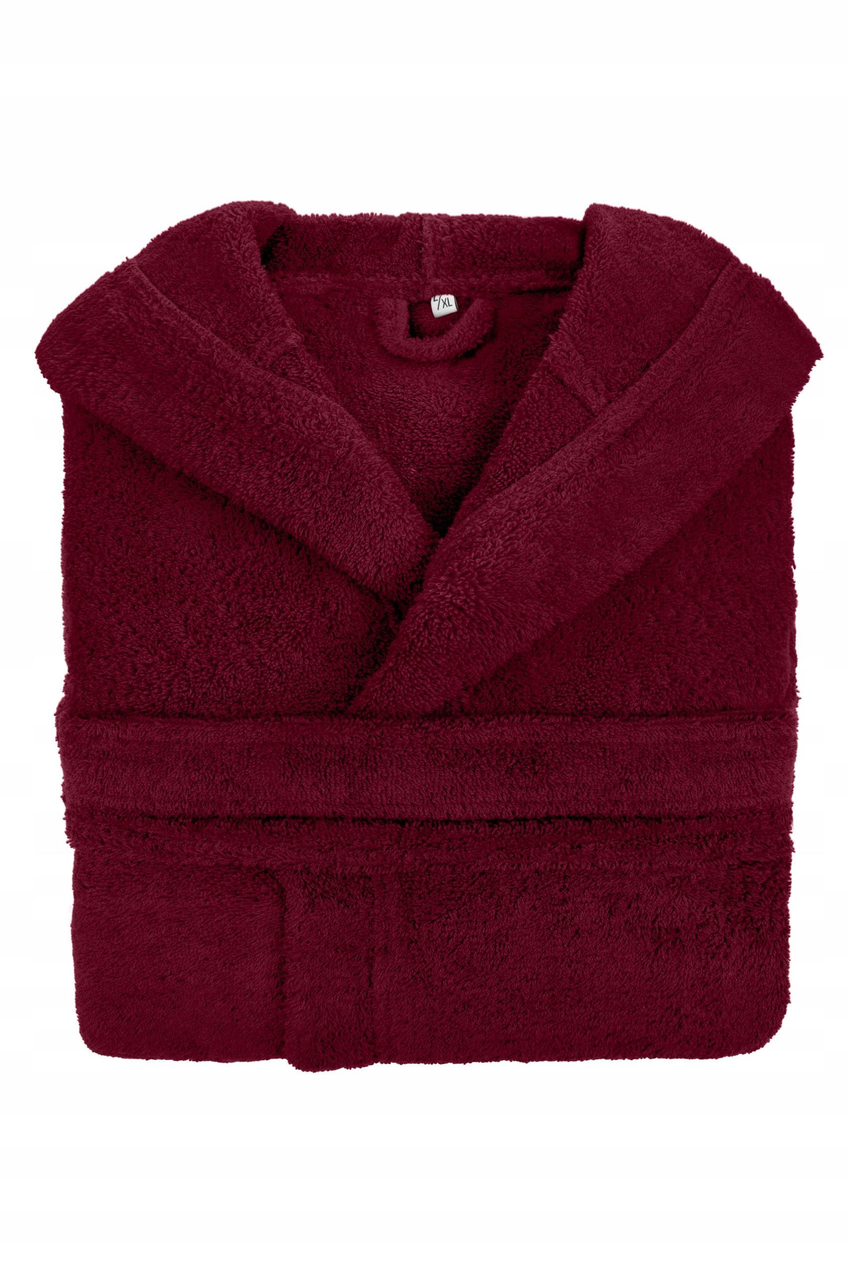 Bavlněný Hotelový Unisex Dámský Župan Robin XXL Bordový