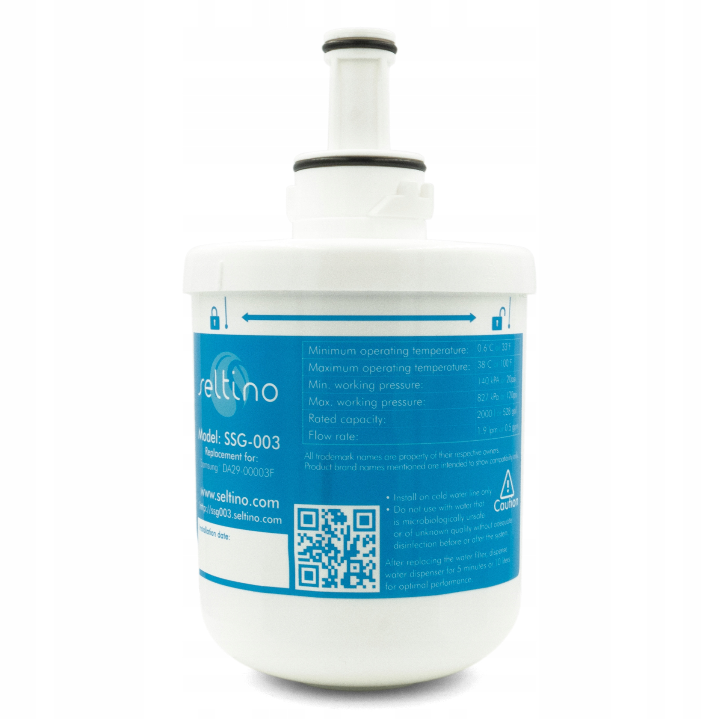 Filtr wody do lodówki SAMSUNG RSH5ZLBG RFG23UERS Model SSG-003