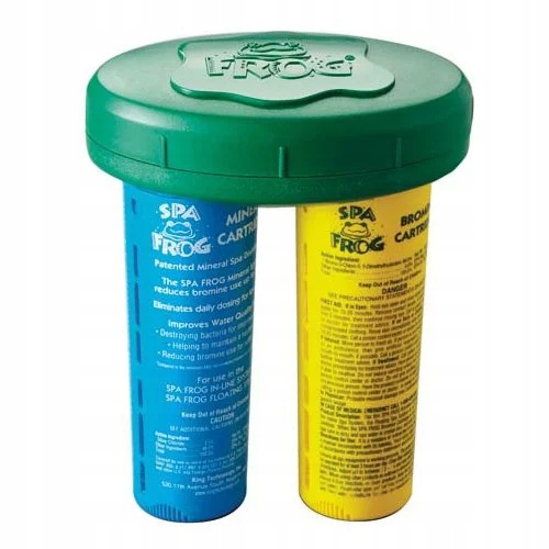 Plávajúci dávkovač s priloženými chemikáliami Frog