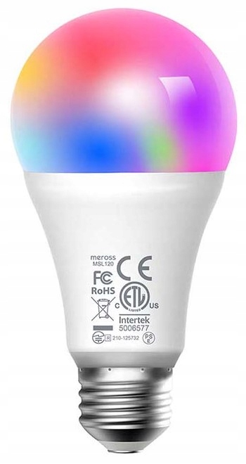 MEROSS SMART INTELIGENTA ŻARÓWKA LED WI-FI RGB