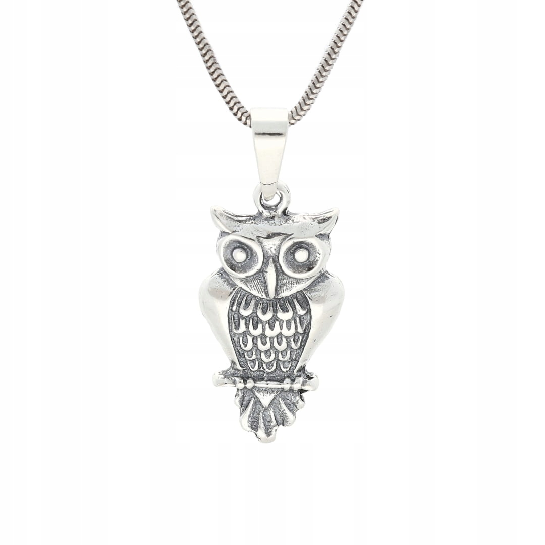 Přívěsek sova stříbro