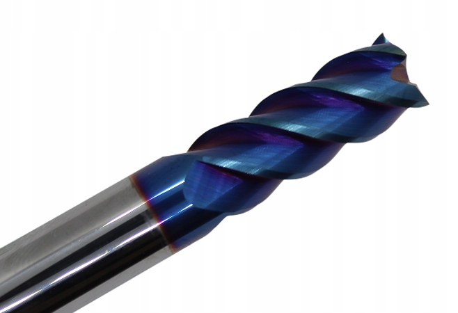 Frez Węglikowy Płaski 65HRC 16mm Stal Hartowana