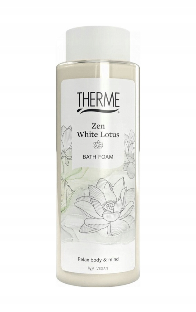 THERME ZEN WHITE LOTUS RELAKSUJĄCA PIANA DO KĄPIELI 500ml
