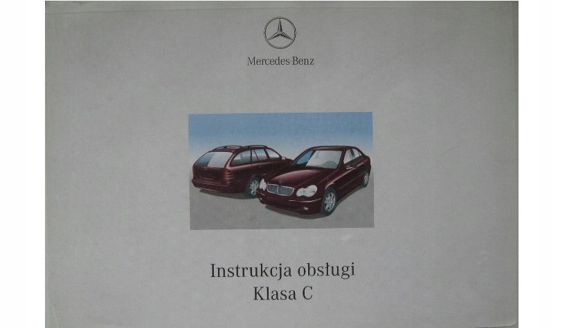 Мерседес W203 C класс 2000-2004 книга обслуживания RU