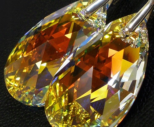 Velký krystalový komplet Aurora 28 mm, certifikát