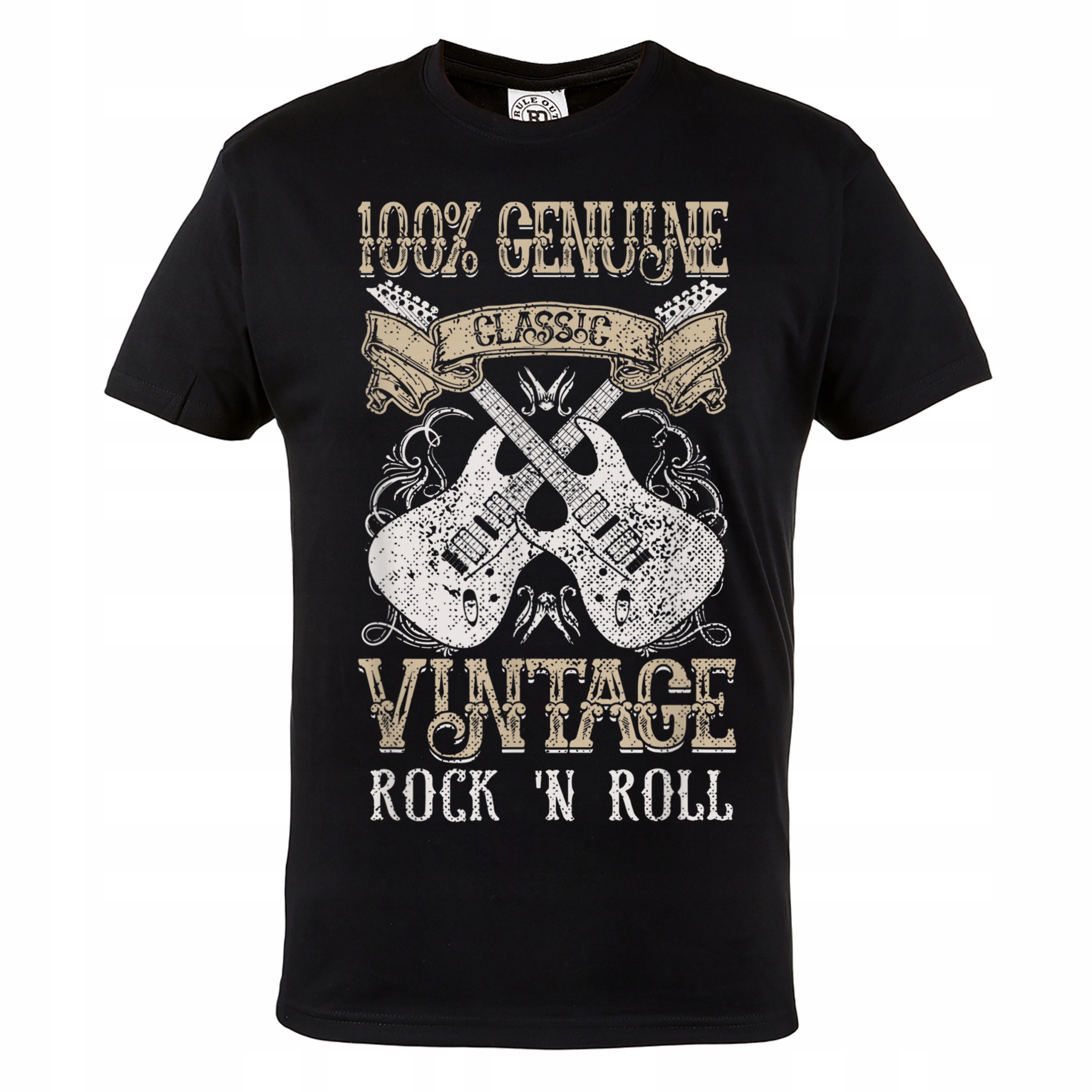 

Koszulka Muzyczna Vintage Rock And Roll Gitara