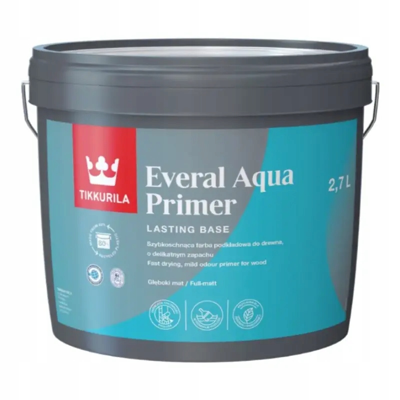 Baza A Farba Akrylowa Aqua Primer 2,7L Tikkurila