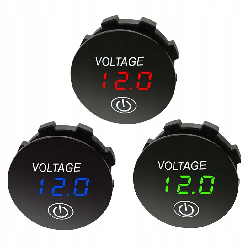 6944260435650 - Дисплей емкости батареи светодиодный вольтметр
